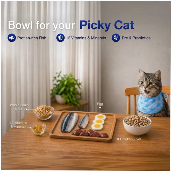 Purepet Ocean Fish Adult Cat Dry Food | 2.8 KG | 6 KG