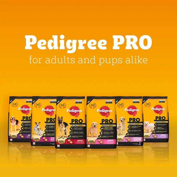 Pedigree PRO Expert Nutrition Active Adult (18 Months Onwards) Large Breed Dog Dry Food