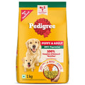 Pedigree 100% Vegetarian Puppy and Adult Veg Dog Dry Food | 1 KG | 2.5 KG | 10 KG