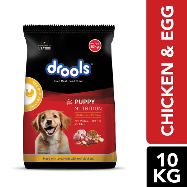 Drools Chicken and Egg Puppy Dog Dry Food