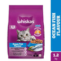 Whiskas Ocean Fish Flavour Adult Cat Dry Food | 1.2 KG | 3 KG