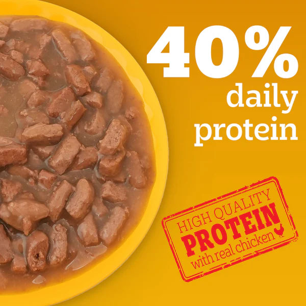 Pedigree Chicken and Liver Chunks in Gravy Adult Dog Wet Food