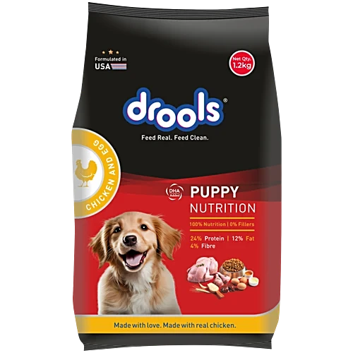 Drools Chicken and Egg Puppy Dog Dry Food