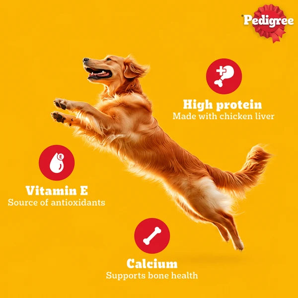 Pedigree Grilled Liver Tasty Jerky Dog Treat