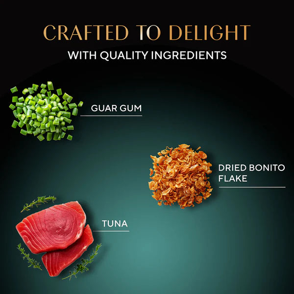 Sheba Fish with Dry Skipjack Premium Cat Wet Food