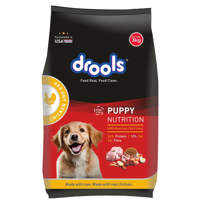 Drools Chicken and Egg Puppy Dog Dry Food
