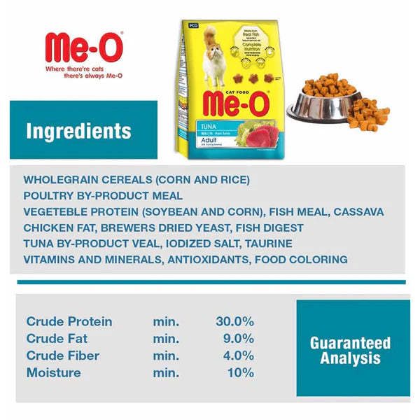 Me O Tuna Adult Cat Dry Food | 3 KG | 7 KG