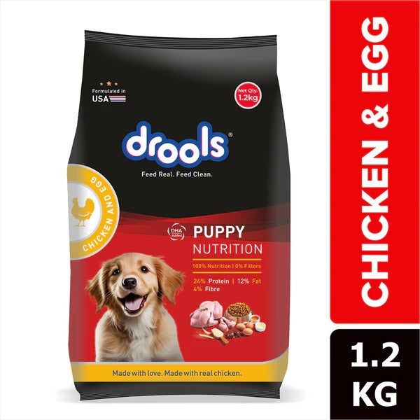 PUPPY STARTER PACK 
Drools Puppy Food | Schmackos Stix | JerHigh Treat | Mild Shampoo