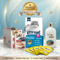 Royal Persian Cat Combo Premium Food | Wet Food | Treats | Grooming