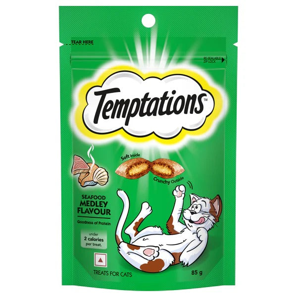 Temptations Tasty Seafood Medley Cat Treats