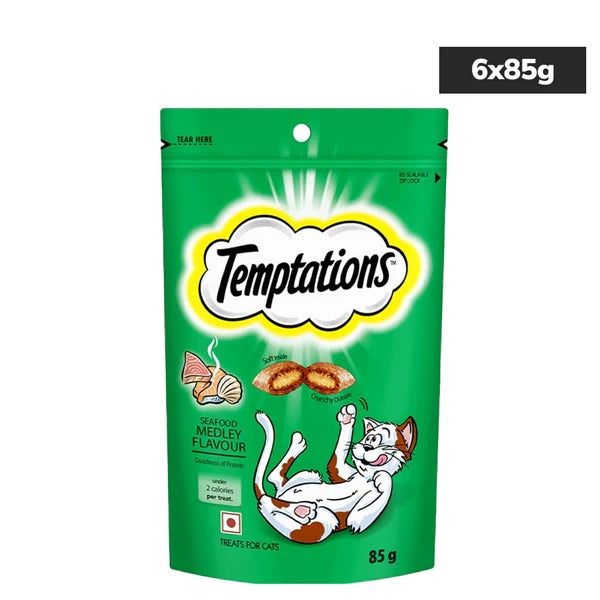 Temptations Tasty Seafood Medley Cat Treats