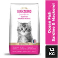 Signature Grain Zero Ocean Fish, Sardine and Mackerel Mother and Kitten Cat Dry Food | 1.2 KG | 3 KG