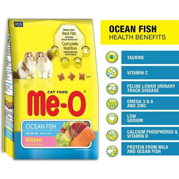 Me O Ocean Fish Kitten Cat Dry Food | 2.8 KG | 6.8 KG